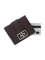 ארנק דמוי עור מבית ARMANI EXCHANGE דגם AEX-XW000360AF12039U6018