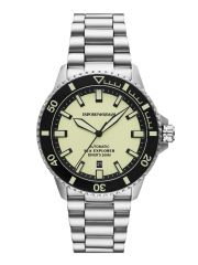 שעון יד אוטומטי לגבר מבית Armani מקולקציית SEA EXPLORER דגם AR60083