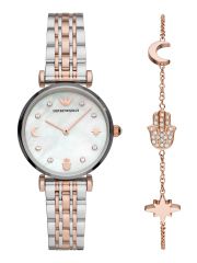 סט שעון  ARMANI וצמיד  לאישה  דגם AR80037