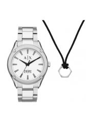 סט שעון  ושרשרת ARMANI EXCHANGE דגם AX7131SET