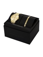 סט שעון וצמיד ARMANI EXCHANGE דגם AX7144SET