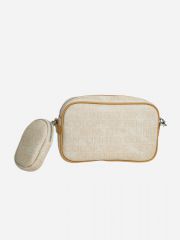 Crossbody Bag Beige-Camel