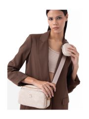 Crossbody Bag Beige-Camel