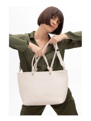 Shoulder Bag Beige