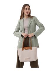Shoulder Bag Beige-Camel