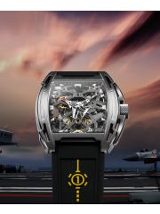 שעון CIGA קולקציית Aircraft Carrier דגם Z061-IPTI-W5BK