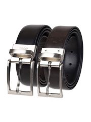 חגורת עור 2 צדדים לגבר מבית Calvin Klein דגם 11CK01XZ25-014