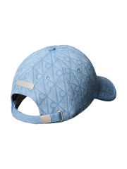 DENIM EMBLEM BURNOUT w PATCH CAP