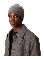 CK METAL WOOL BEANIE