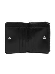 CK METALLIC FLAP ZIP AROUND