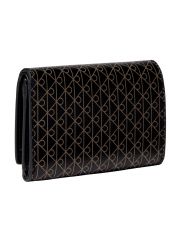 EMBLEM AOP TRIFOLD W/ ZIP POCKET