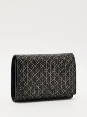 EMBLEM AOP TRIFOLD W/ ZIP POCKET