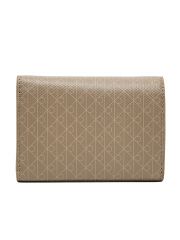 EMBLEM AOP TRIFOLD W/ ZIP POCKET