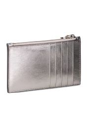 CK METALLIC 6CC ZIP CARDCASE