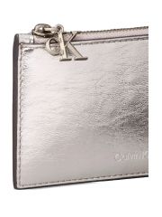 CK METALLIC 6CC ZIP CARDCASE