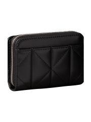 QUILTED FLAP ZIP AROUND
