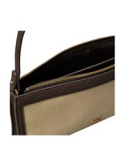 CK CANVAS CONVERTIBLE POUCH