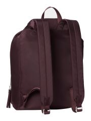 POCKET NYLON FLAP BACKPACK