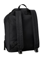 POCKET NYLON FLAP BACKPACK