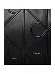 EMBOSSED AOP LEATHER TOTE