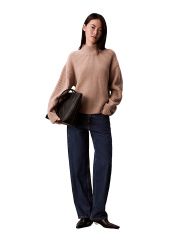 EMBOSSED AOP LEATHER TOTE