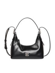 EMBLEM LEATHER MINI SHOULDER BAG