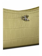 CK CROC SMALL SHOULDER BAG