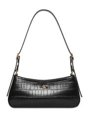 CK CROC SMALL SHOULDER BAG