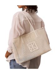 EMBLEM MESH TOTE