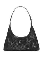 EMBLEM MESH SHOULDER BAG