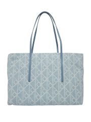EMBLEM AOP DENIM TOT