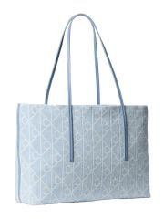 EMBLEM AOP DENIM TOT