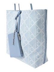 EMBLEM AOP DENIM TOT