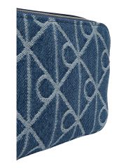 EMBLEM AOP DENIM CAM