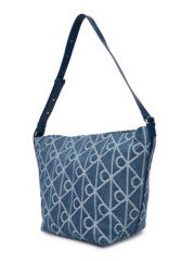 EMBLEM AOP DENIM BUCKET