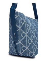 EMBLEM AOP DENIM BUCKET