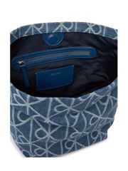 EMBLEM AOP DENIM BUCKET