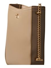 CK SADDLE BAG WITH CHAIN