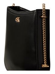 CK SADDLE BAG WITH CHAIN