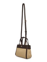 CK CANVAS MINI TOTE CROSSBODY