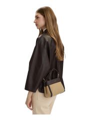 CK CANVAS MINI TOTE CROSSBODY