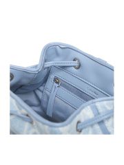 EMBLEM AOP DENIM BACKPACK