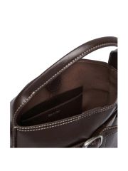 BUCKLE MINI BUCKET CROSSBODY