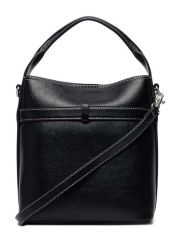 BUCKLE MINI BUCKET CROSSBODY