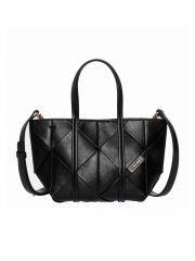 WOVEN MINI TOTE CROSSBODY