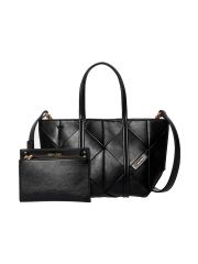 WOVEN MINI TOTE CROSSBODY