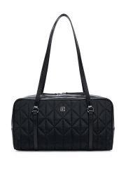 QUILTED NYLON EW SATCHEL
