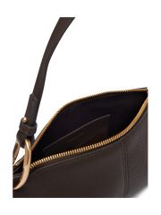 SLOUCHY LEATHER SMALL CONV BAG