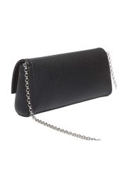 EMBLEM HW PEBBLE CLUTCH