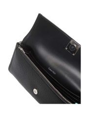 EMBLEM HW PEBBLE CLUTCH